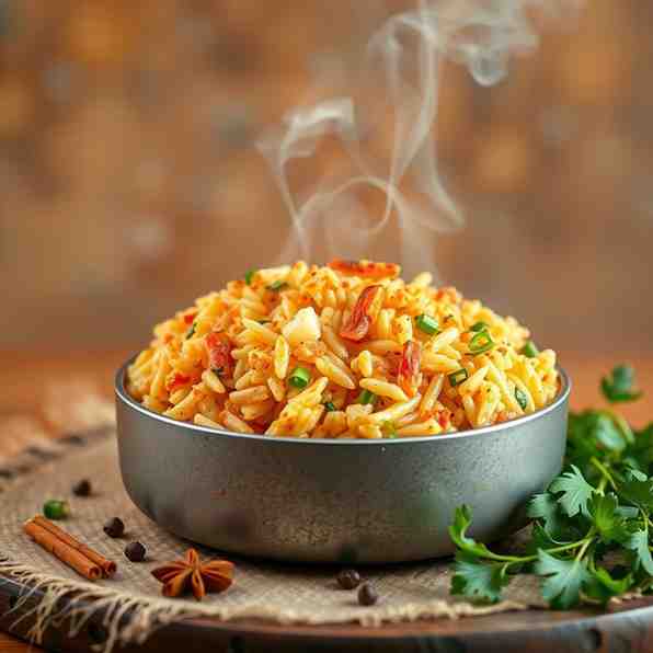 Kurdish Pilaf - Crispy Rice Pot Perfection